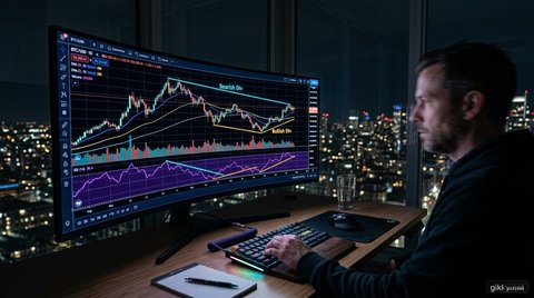 Ảnh minh họa: Chỉ báo RSI: Cạm bẫy quá mua quá bán, quy tắc dải biên động lượng và nghệ thuật đọc sớm sự suy kiệt qua phân kỳ ẩn