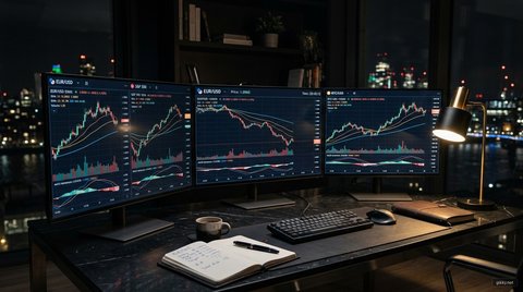 Ảnh minh họa: Chỉ báo MACD: Giải mã cấu trúc động lượng, ảo tưởng giao cắt và nghệ thuật đọc sớm sự suy kiệt qua Histogram