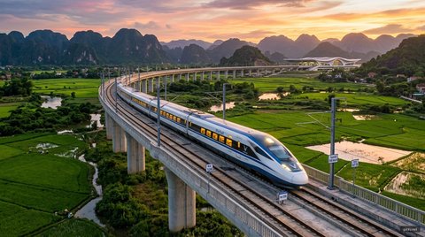 Ảnh minh họa: Đường sắt tốc độ cao 67 tỷ USD: Bài toán tự chủ dòng vốn, cơ chế hoàn vốn TOD và bước nhảy vọt nội địa hóa