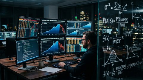 Ảnh minh họa: Ảo ảnh Backtest: Overfitting, Look-ahead bias và vì sao đường cong lợi nhuận trên giấy luôn sụp đổ ngoài thực tế