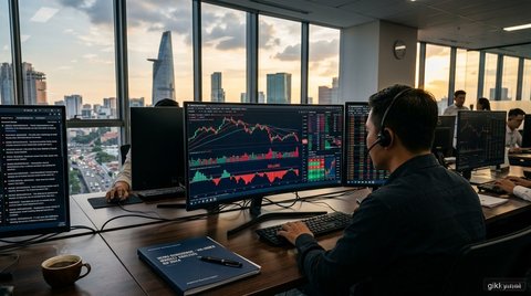 Ảnh minh họa: VN-Index lùi về 1.768 điểm và áp lực bán ròng gần 900 tỷ: Nghịch lý dòng tiền quỹ ngoại khi vĩ mô tăng trưởng 9%