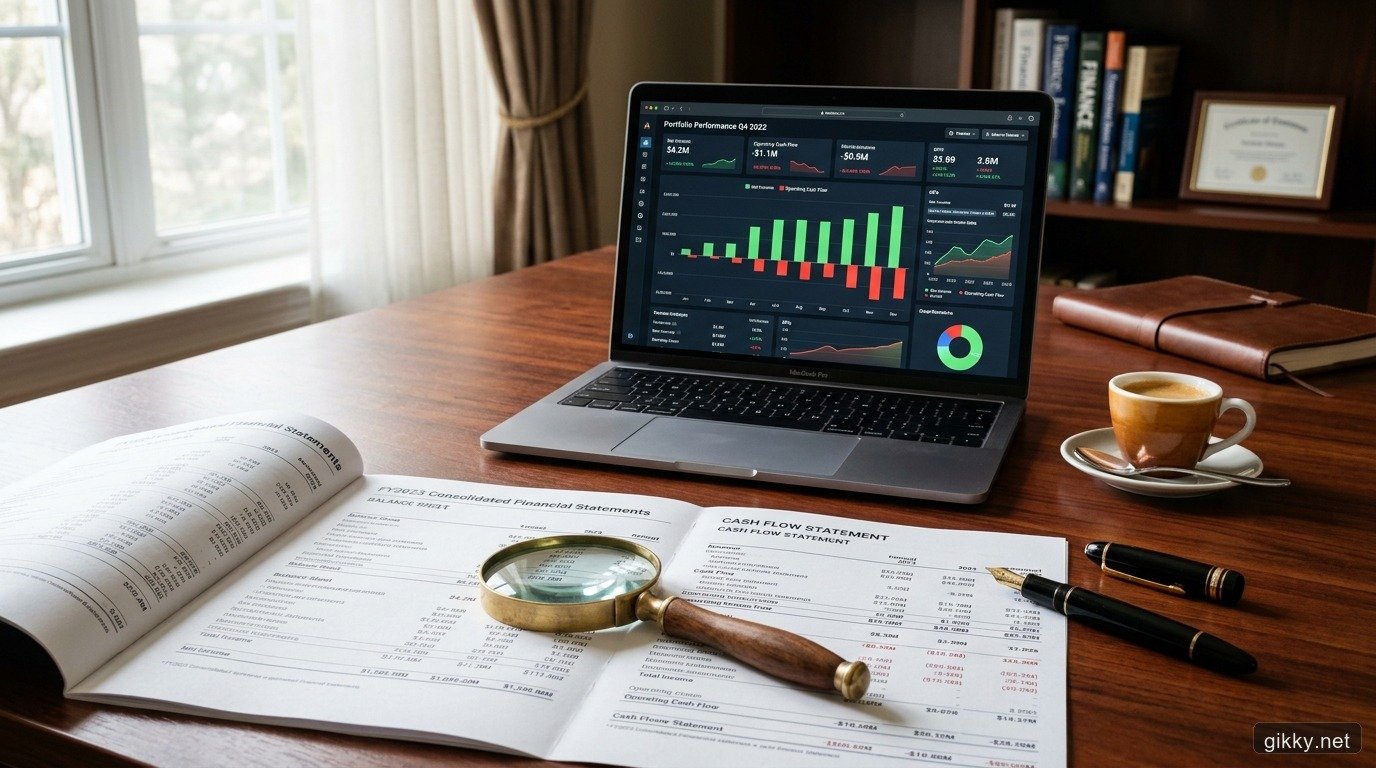 Phân tích bảng cân đối kế toán và dòng tiền hoạt động kinh doanh CFO so với khoản phải thu khách hàng