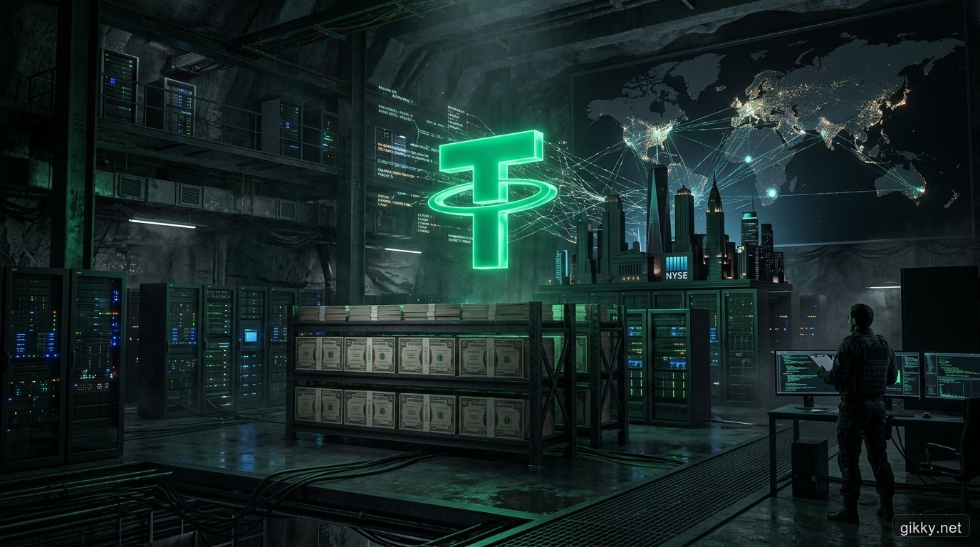 Két sắt dự trữ T-Bills và dòng tiền On-chain của Tether USDT
