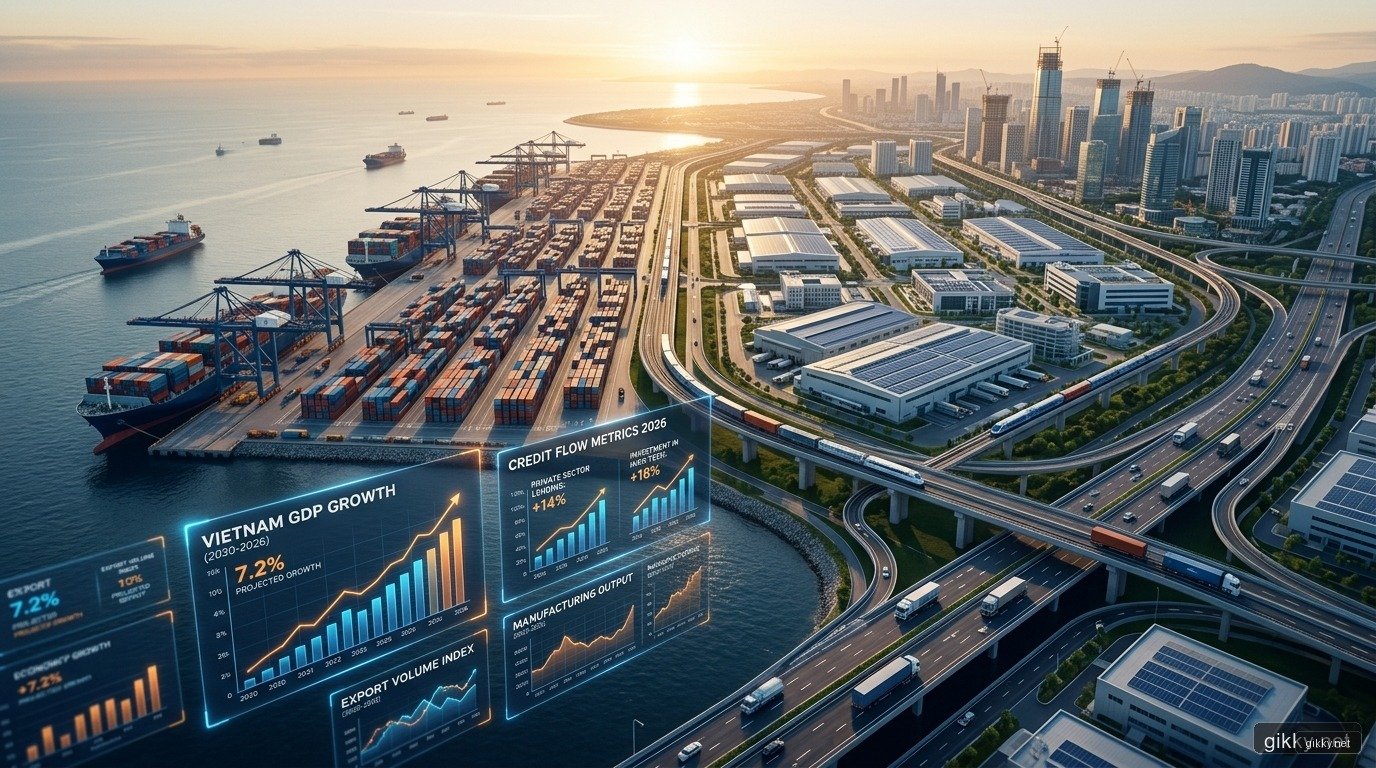 Toàn cảnh bức tranh kinh tế vĩ mô Việt Nam 9 tháng đầu năm 2026 và hạ tầng công nghiệp