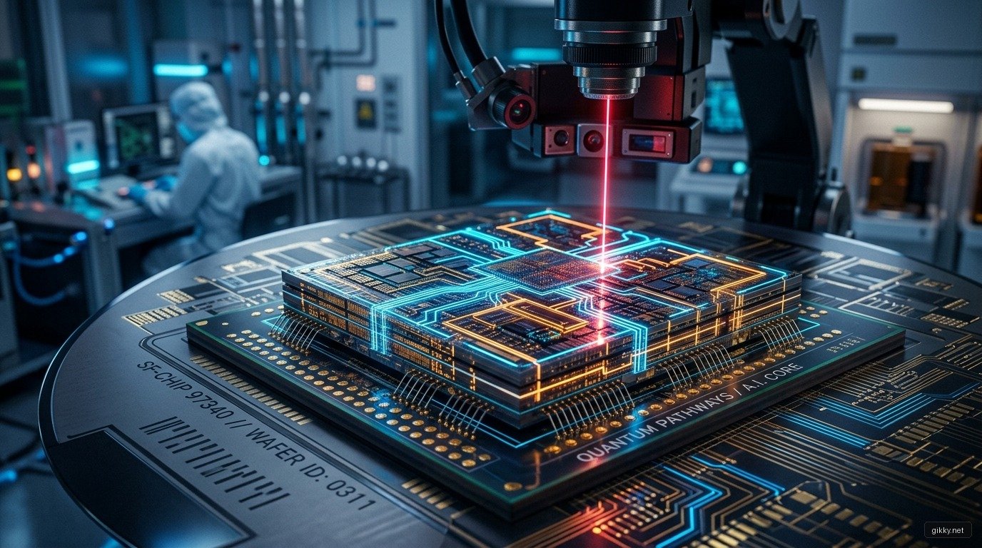 Cấu trúc vi mạch bán dẫn và kiến trúc đóng gói 3D Chiplet trong phòng sạch